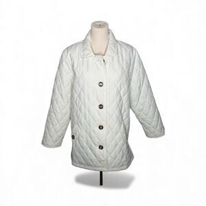 Blair Women’s Quilted Barn Or Chore Jacket Size Large